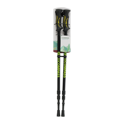 Compass 3 part trekking stick green 12502, , medium