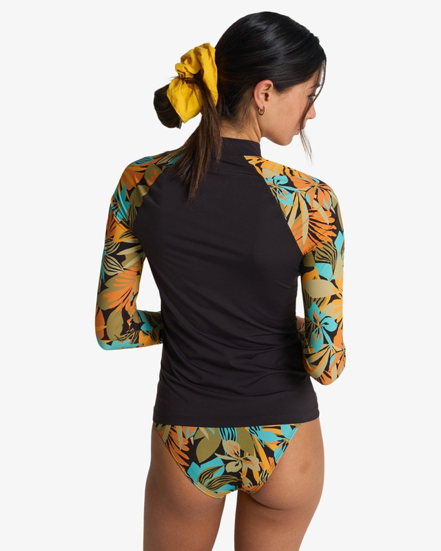 Billabong women's lycras long sleeve surf teerashguard-null