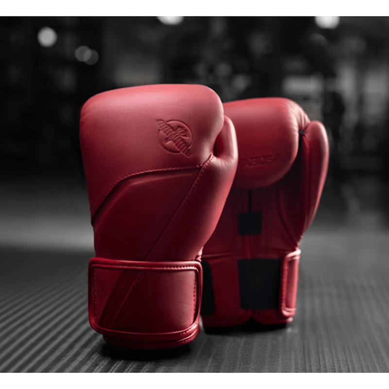 Hayabusa e1 leather boxing gloves red, , medium-null