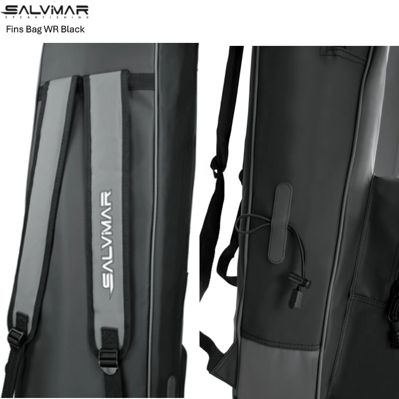 Salvimar fins bag wr black, , medium-null