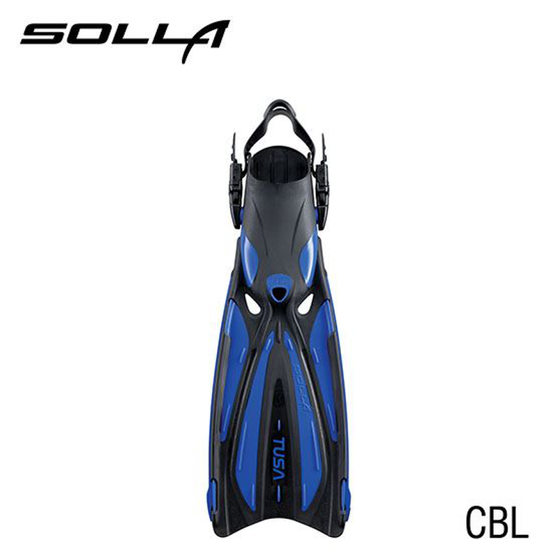 Tusa solla fins - medium , yellow-null