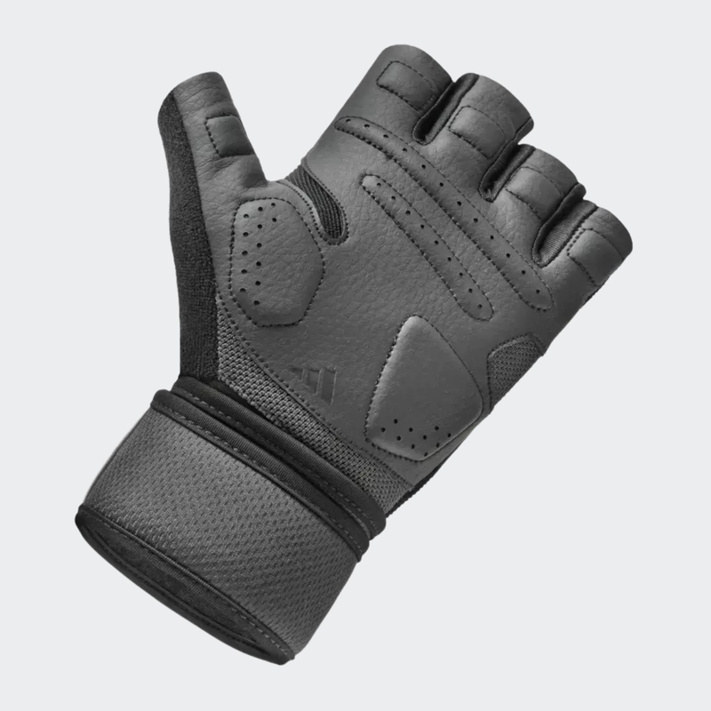 Wrist wrap training gloves-null