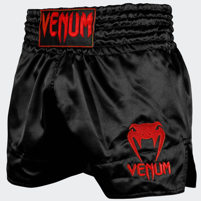 Classic muay thai short, Black, medium