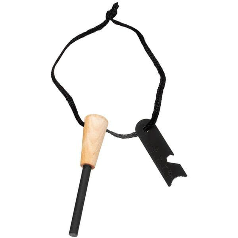 Mfh fire starter essential wooden handle 27104-null
