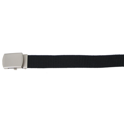 Mfh web belt, with money pouch, black, ca. 3,2 cm, , medium