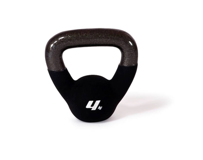 Kettlebell 4kg, Black, medium