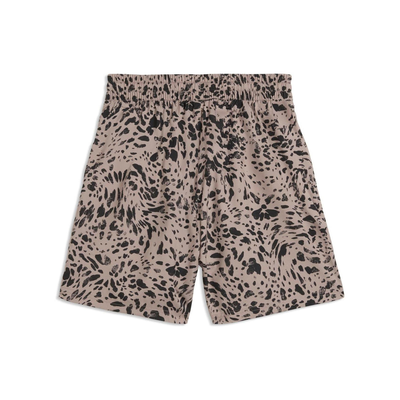 Puma essentials graphics animal high-rise printed 4" shorts 88, , medium