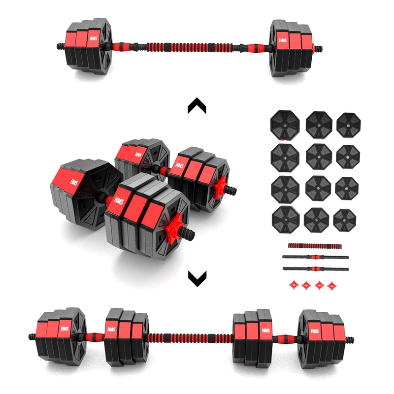 Hms sgc 20 barbells-barbell composite 20kg, , medium-null