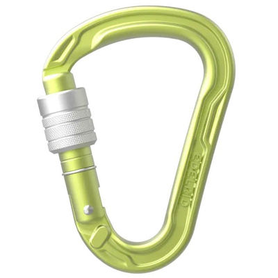Hms strike screw II carabiner, Silver, medium