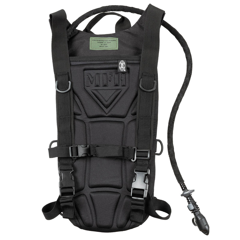 Mfh hydration backpack, with TPU bladder, extreme, 2,5 l,  black/od green/at-digital/woodland - 3-null