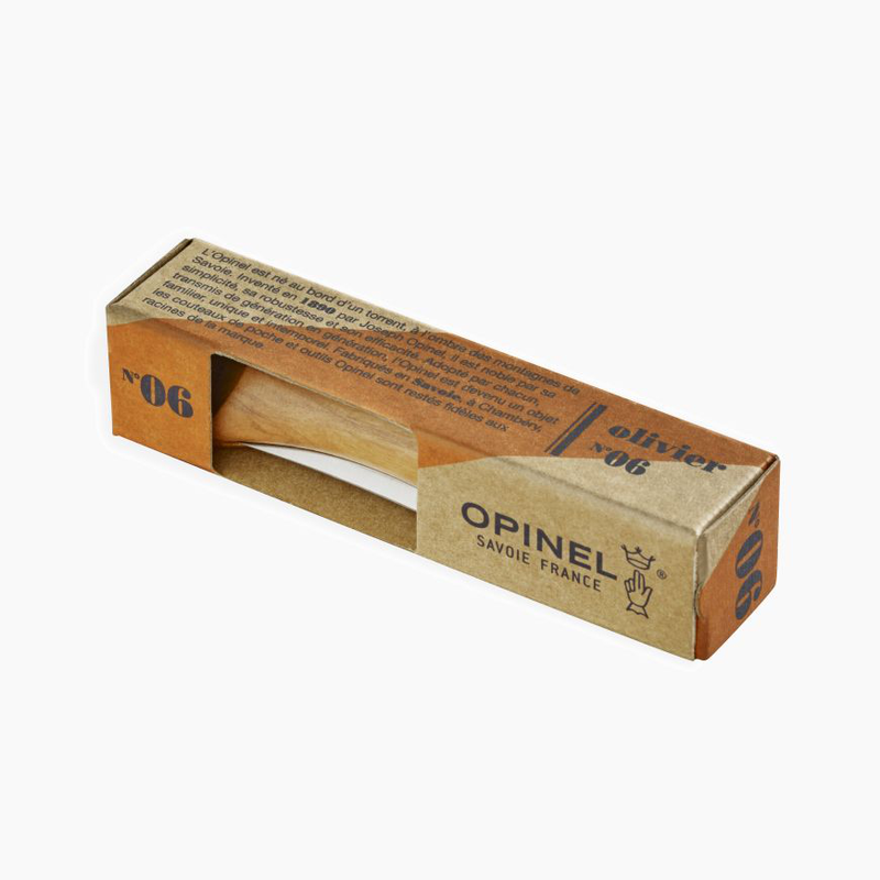 Opinel n&deg;06/n&deg;08 olive wood knife - 2-null
