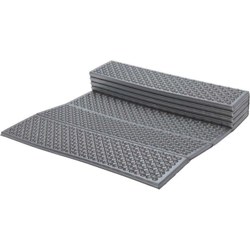 Camping mat folding 180x59cm - dark grey, , medium-null
