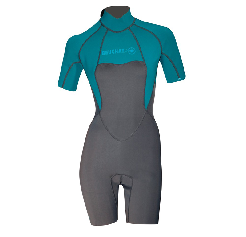 Beuchat atoll lady wet suit shorty 2 mm - l-null