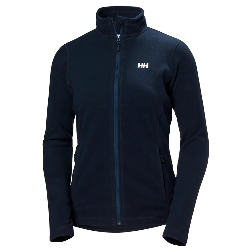 Womens daybreaker fleece jacket - navy , l-null