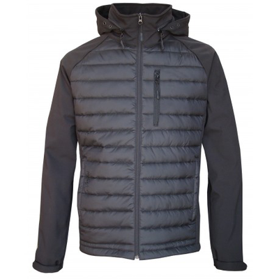 Benisport black soft shell globe jacket - 3xl, , medium