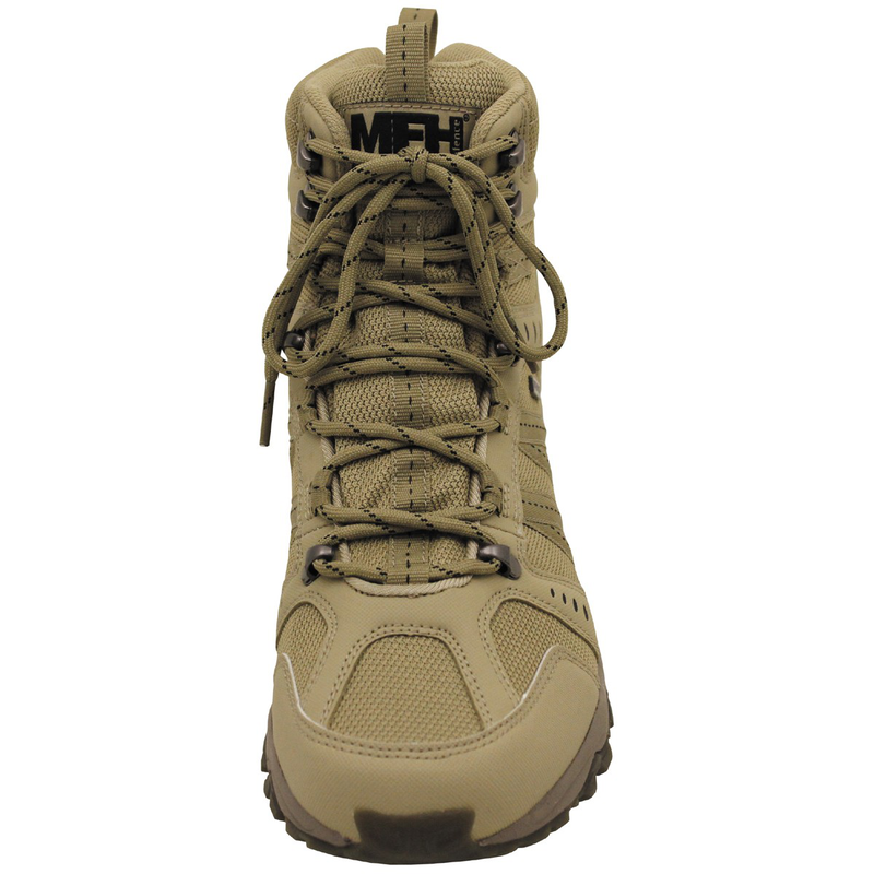 Mfh combat boots, tactical, coyote tan - 43-null