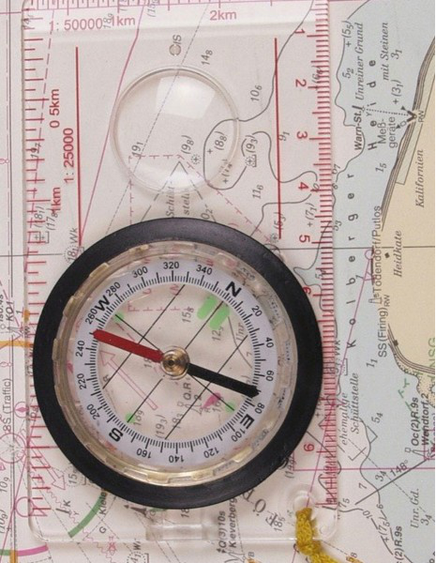 Mil tec map compass, , medium-null