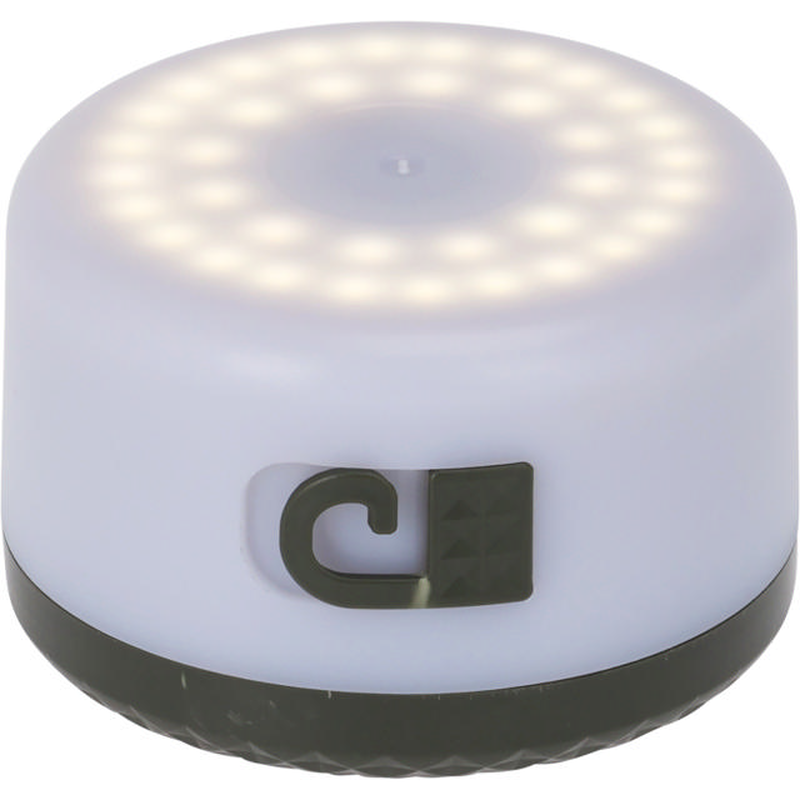 Round camping lantern abs - grey, , medium-null