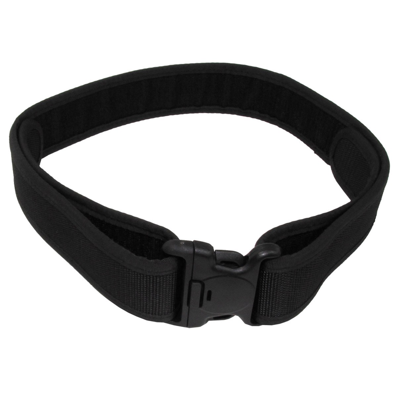 Mfh nylon belt 22603 security, black, ca. 5,5 cm-null
