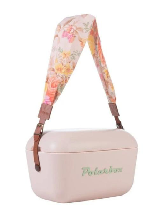 Polarbox prinkstyle strap - brown flowers, , medium-null