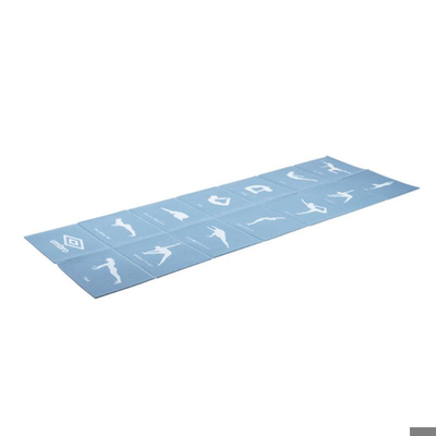 Umbro yoga mat foldable 173x61x0.5cm - blue, , medium