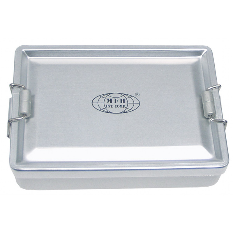 Mfh box, aluminium, waterproof, silver-null