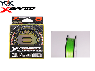 Ygk x007 x-braid upgrade x8 (length: 200mt, p.e: 0.8. B.s: 16lb), , medium
