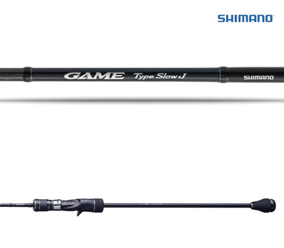 Shimano game type slow j rod (length: 1.98mt, c.w: max 260gr), , medium