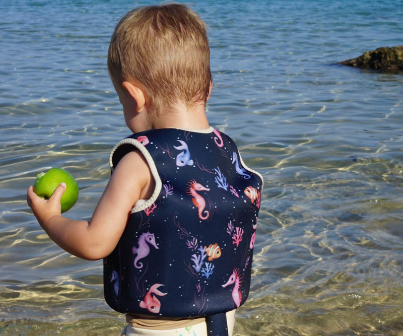 Filibabba swim vest 5/6 years - rainbow reef, , medium-null