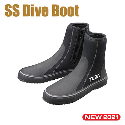 Tusa ss dive boot 5mm - 45/46, Black, medium