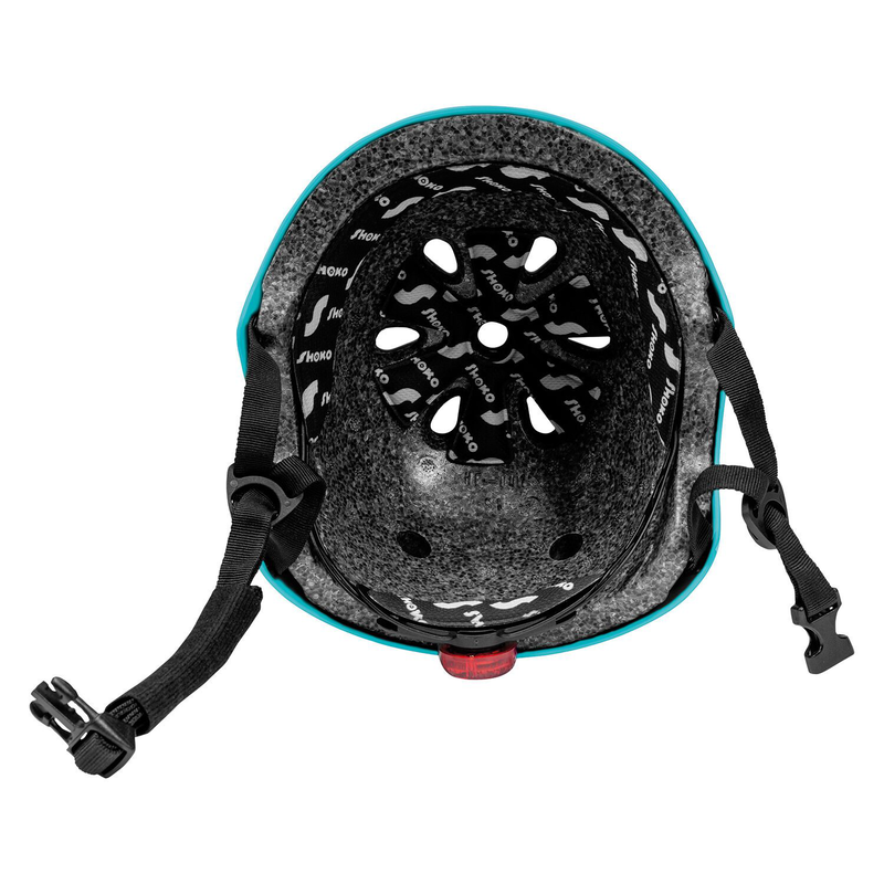 Shoko kids helmet with light minty monsters, , medium-null