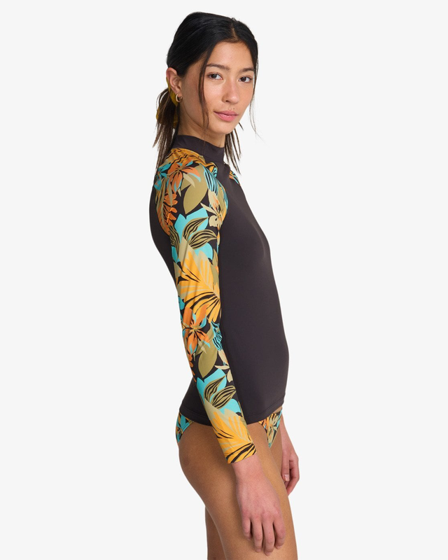 Billabong women's lycras long sleeve surf teerashguard-null