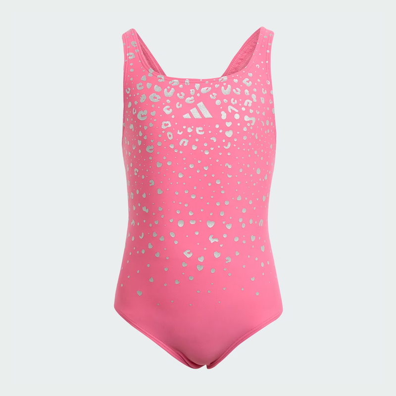 Adidas glitter v-back swimsuit jw2498-null