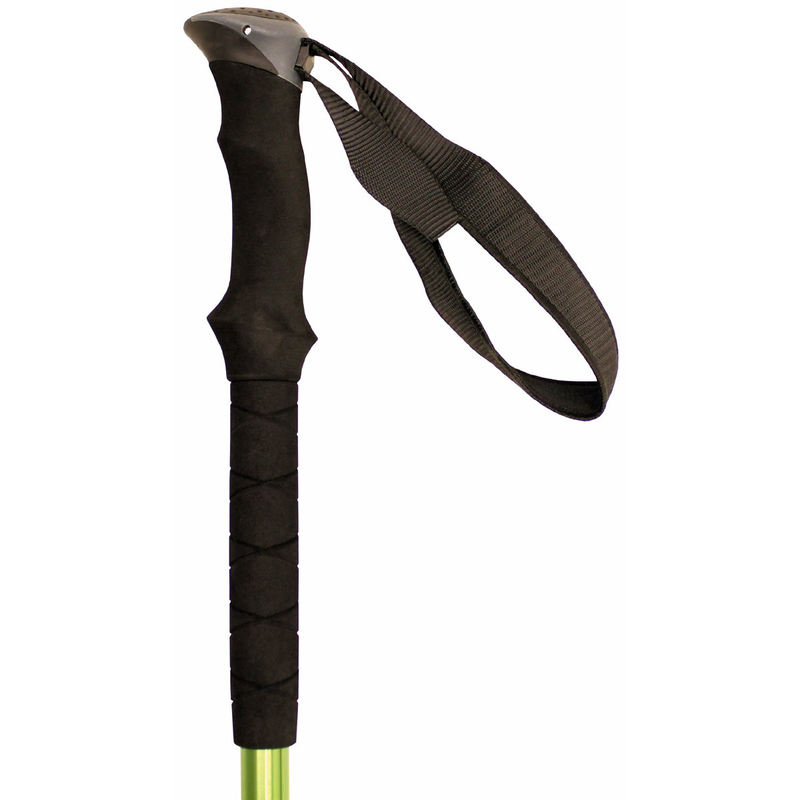 Mfh aluminium trekking poles, lusen, foam handle-null