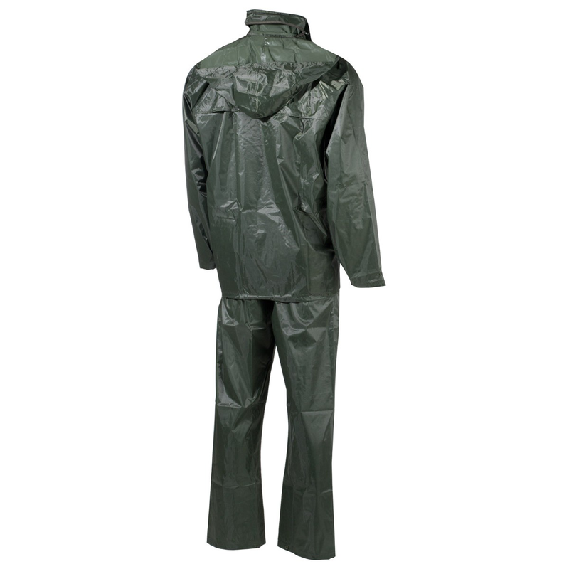 Mfh rain suit, 2-part, od green - medium-null