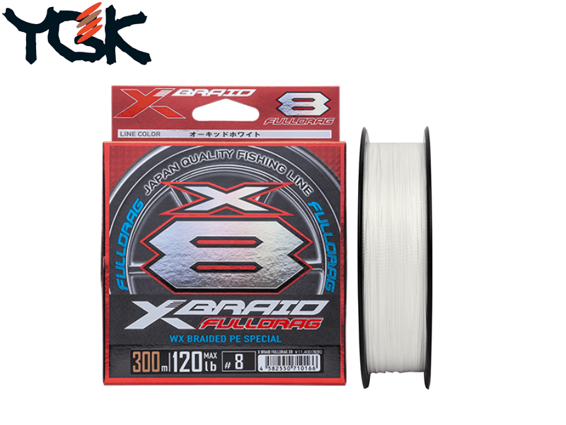 Ygk x-braid fulldrag x8 (pe:2.0, strength:45lbs, lenght:300m), , medium-null