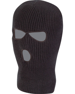 Kombat 3 hole balaclava - black, , medium
