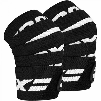 Rdx gym k2 knee wrap black, , medium