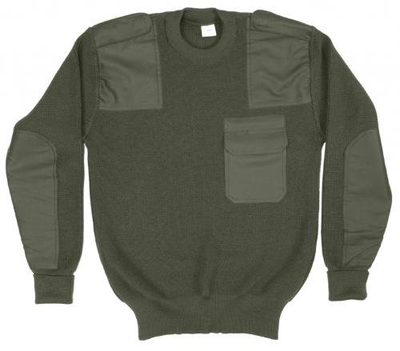 Mil tec german sweater olive m, Olive, medium