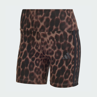 Adidas essentials leopard print biker shorts jz0201, , medium