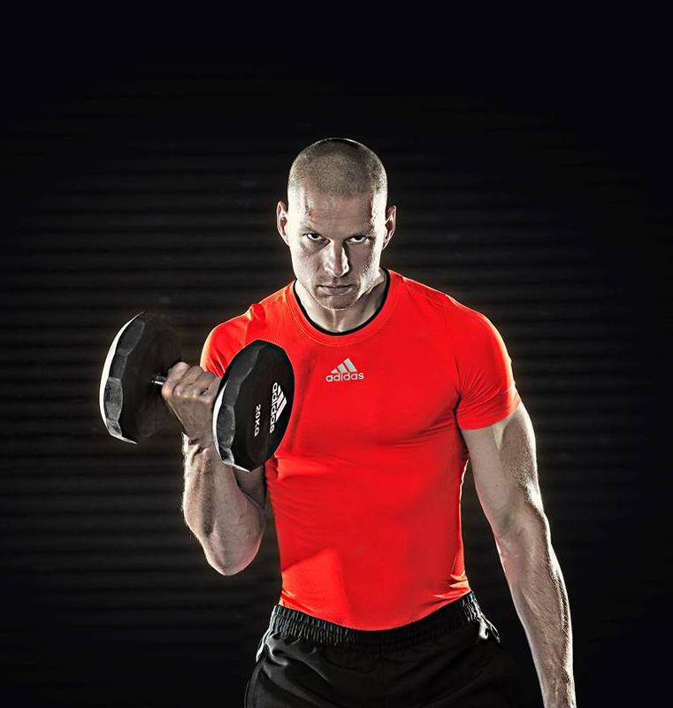 Rubber dumbbell 20kg-null