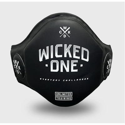 Wicked1 belly pad abdominal black, , medium