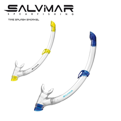 Salvimar time splash snorkel(color: clear blue), , medium
