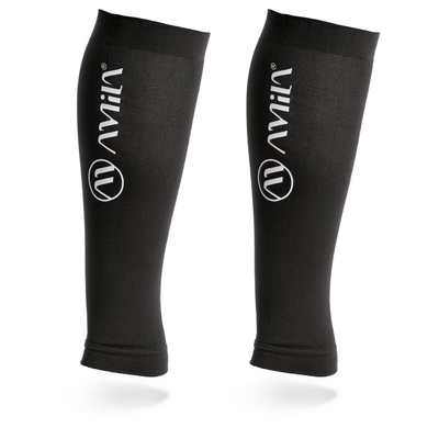 Amila calf compression sleeve black 99882, Black, medium