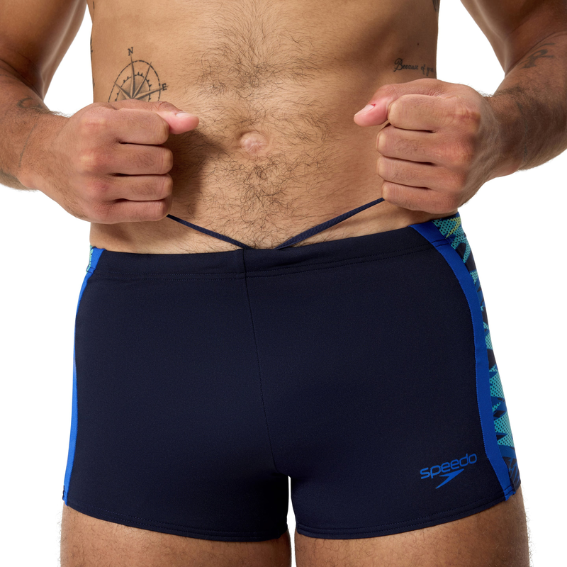 Speedo men's hyperboom splice aquashort-null