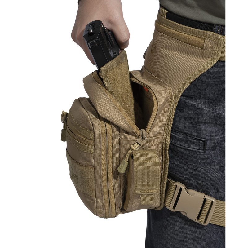 Pentagon max-s 2.0 thigh pouch black-null