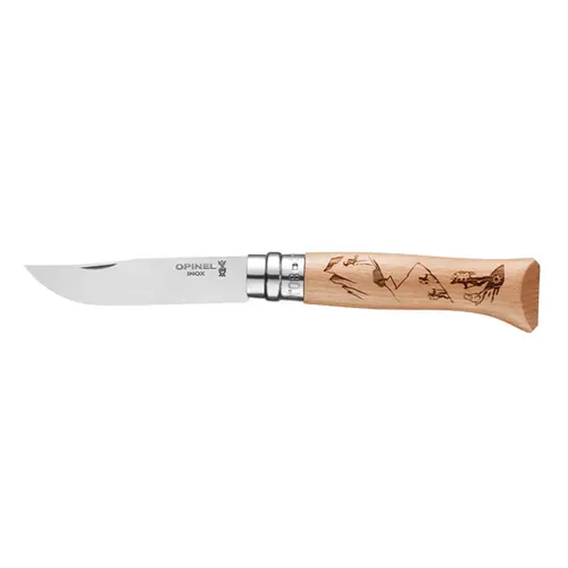 Opinel knife inox n.08 alpine - biking-null
