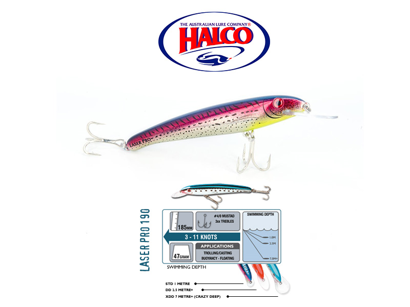 Halco laser pro 190 dd (185mm, 47gr, color: h58), , medium-null