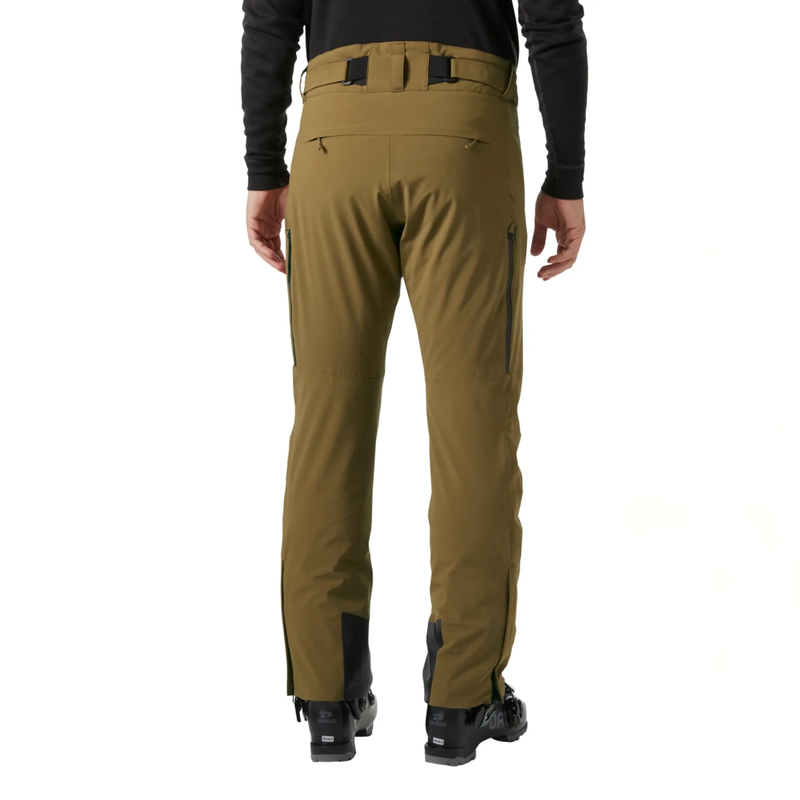 Mens alpha lifaloft&trade; insulated ski pant - sepia , xl-null