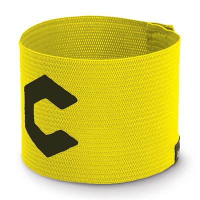 Amila captain velcro wristband  black 83192-bk, Yellow, medium